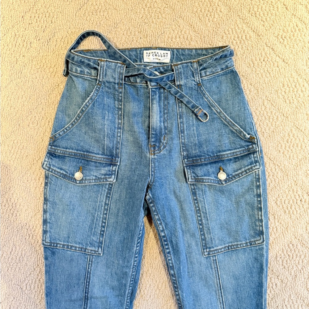 NWT Crosby Derek Lam High Waisted Jeans - Picture 3 of 5